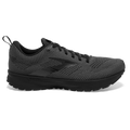 Men's Brooks Revel 5, Black/Ebony/Black, 10 D Medium