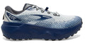 Men's Brooks Caldera 6, Oyster/Blue Depths/Pearl, 8.5 D Medium