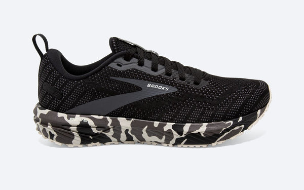 Women's Brooks Revel 6, Black/Luna Rock, 8 B Medium