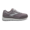 Women's Brooks Addiction Walker Suede, Shark/Alloy/Oyster, 9.5 D Wide