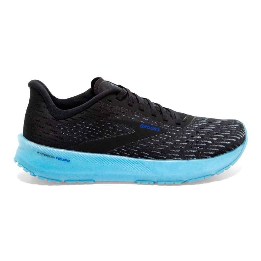 Women's Brooks Hyperion Tempo, Black/Blue, 7 B Medium