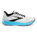 Women's Brooks Hyperion Tempo, White/Blue, 6.5 B Medium