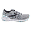 Women's Brooks Adrenaline GTS 21, Oyster/Alloy/Light Blue, 10.5 B Medium