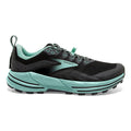 Women's Brooks Cascadia 16, Black/Ebony/Yucca, 10 D Wide