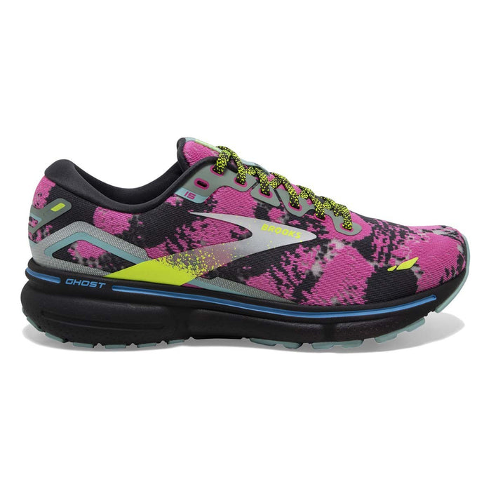 Women's Brooks Ghost 15, Blue/Ebony/Nightlife, 8.5 B Medium