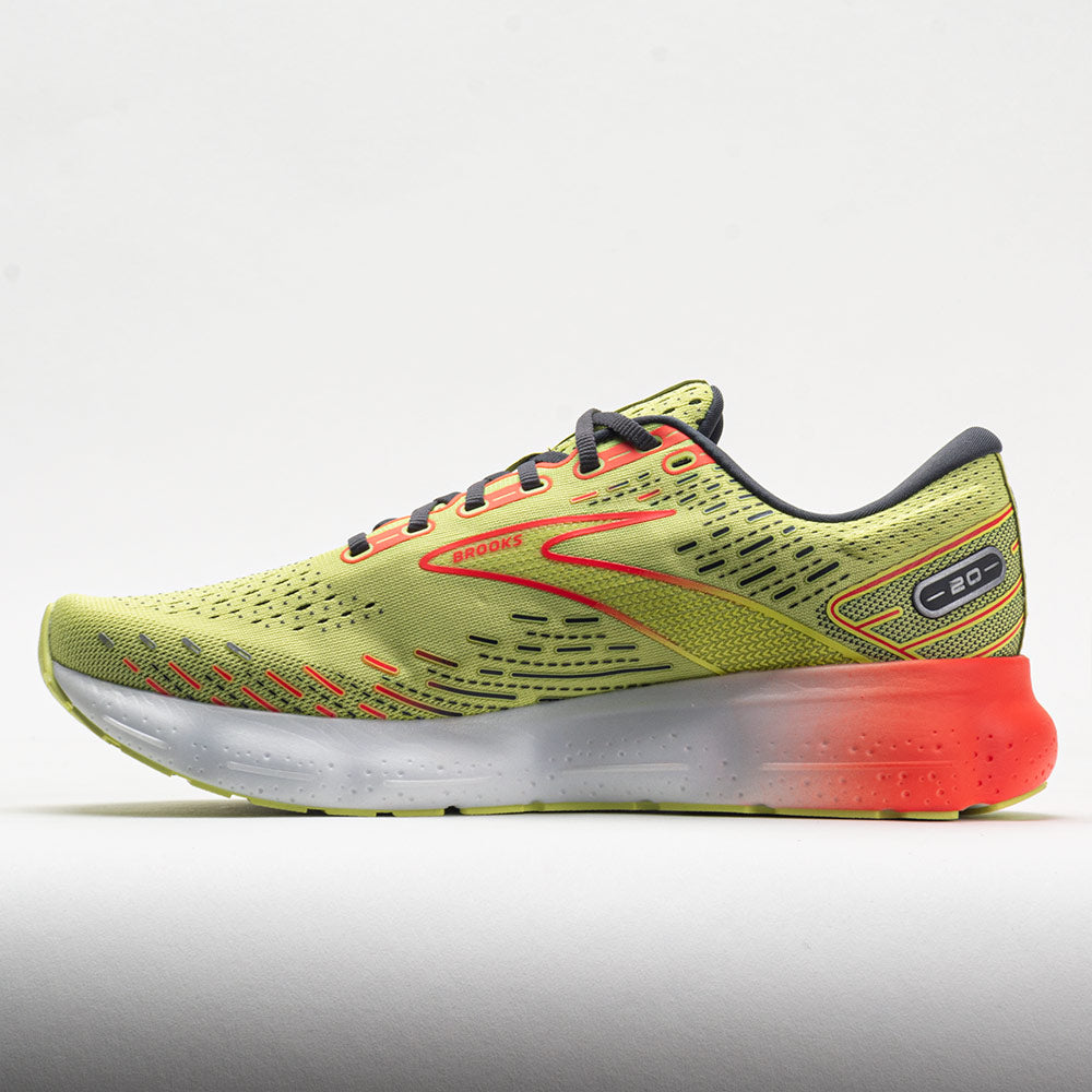 Brooks Glycerin 20 Men's  Lime/Red/Ebony
