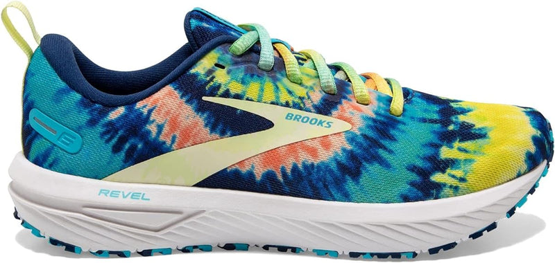 Women's Brooks Revel 6, Blue/Bachelor Button/White, 11 B Medium