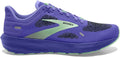Women's Brooks Launch 9, Blue Iris/Ebony/Green, 9 B Medium