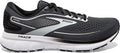 Women's Brooks Trace 2, Ebony/Black/White, 7 D Wide