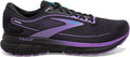 Women's Brooks Trace 2, Black/Ebony/Bellflower, 6.5 B Medium