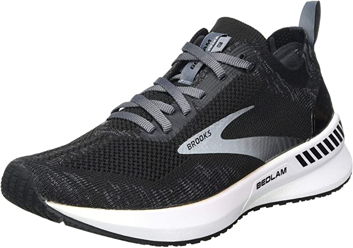 Women's Brooks Bedlam 3, Black/Blackened Pearl/White, 8 B Medium