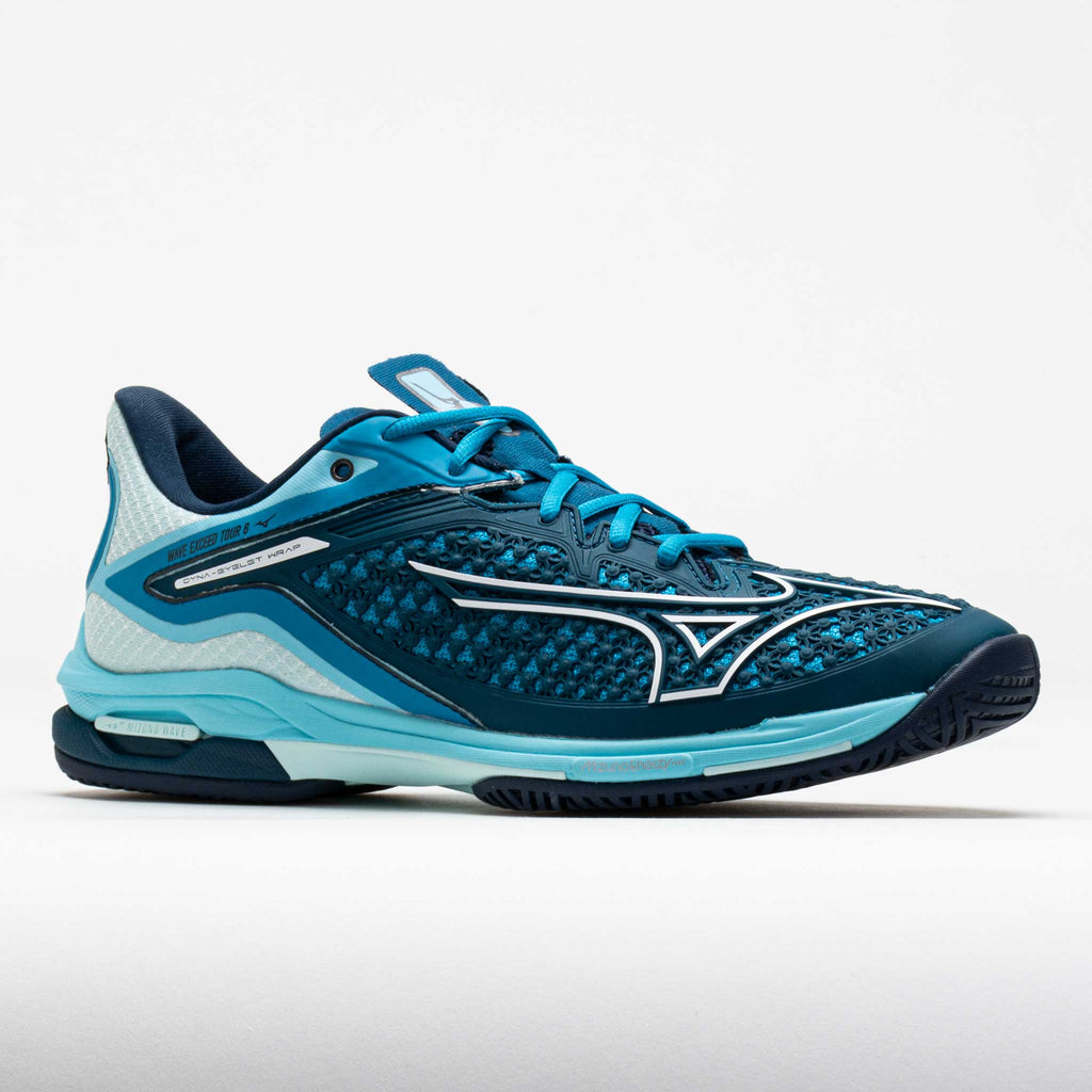 Mizuno Wave Exceed Tour 6 AC Men's  Moroccan Blue/White