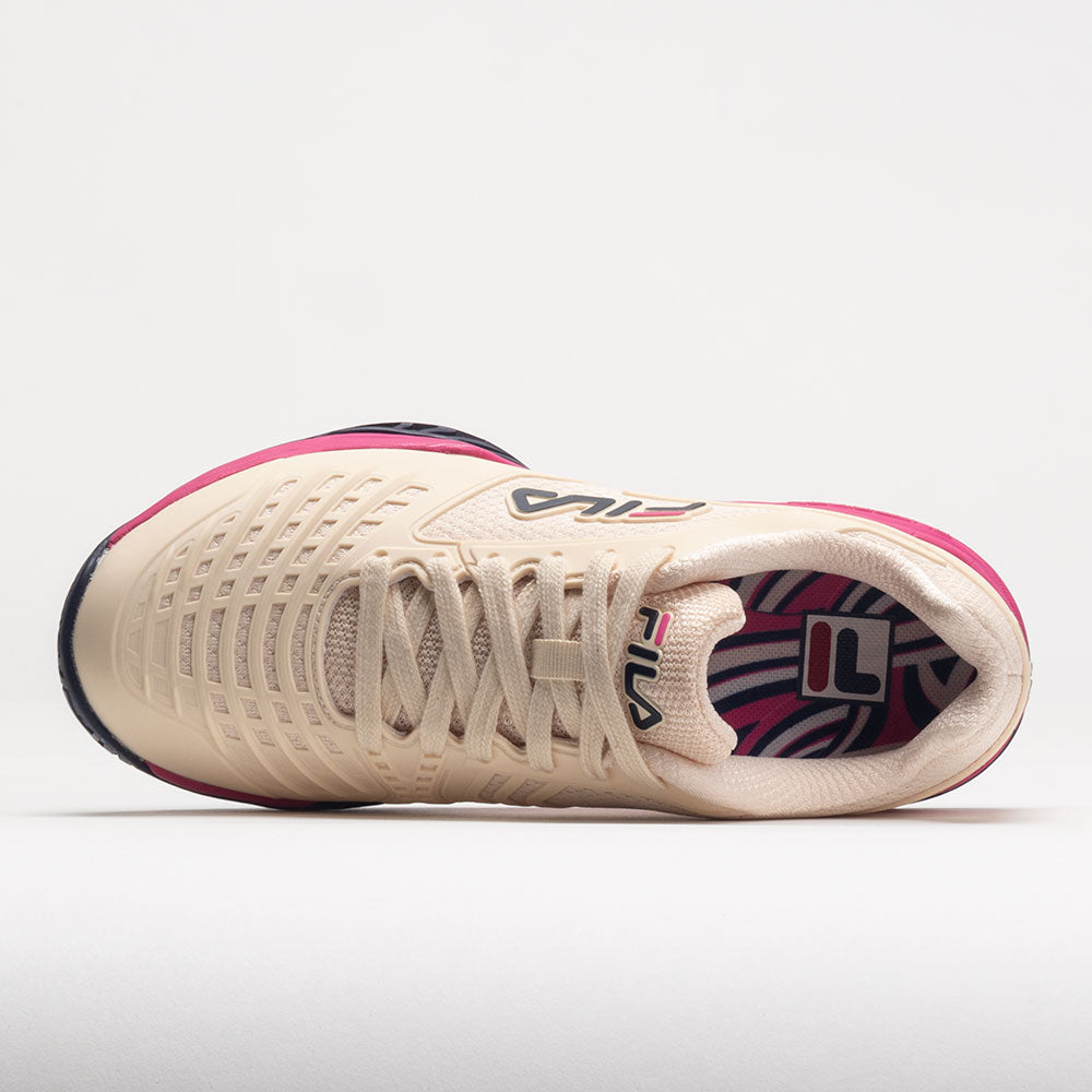 Fila Axilus 2 Energized Women's  Ecru/FILA Navy/Fuchsia Purple