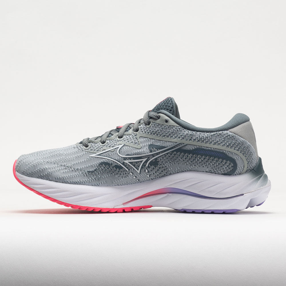 Mizuno Wave Rider 27 Mesh Women's  Pearl Blue/White