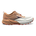 Men's Brooks Cascadia 16, White/Biscuit/Rooibos, 12 D Medium