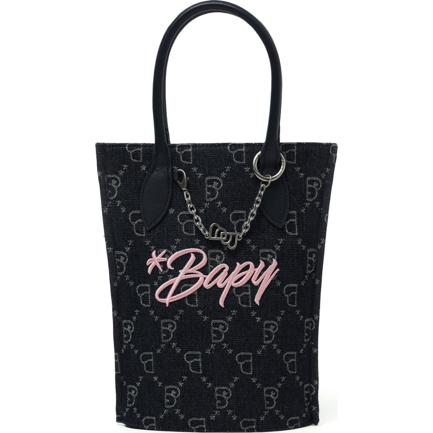 BAPY MONOGRAM JACQUARD SHOULDER BAG LADIES