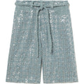 BAPY SEQUINS DENIM CULOTTE LADIES