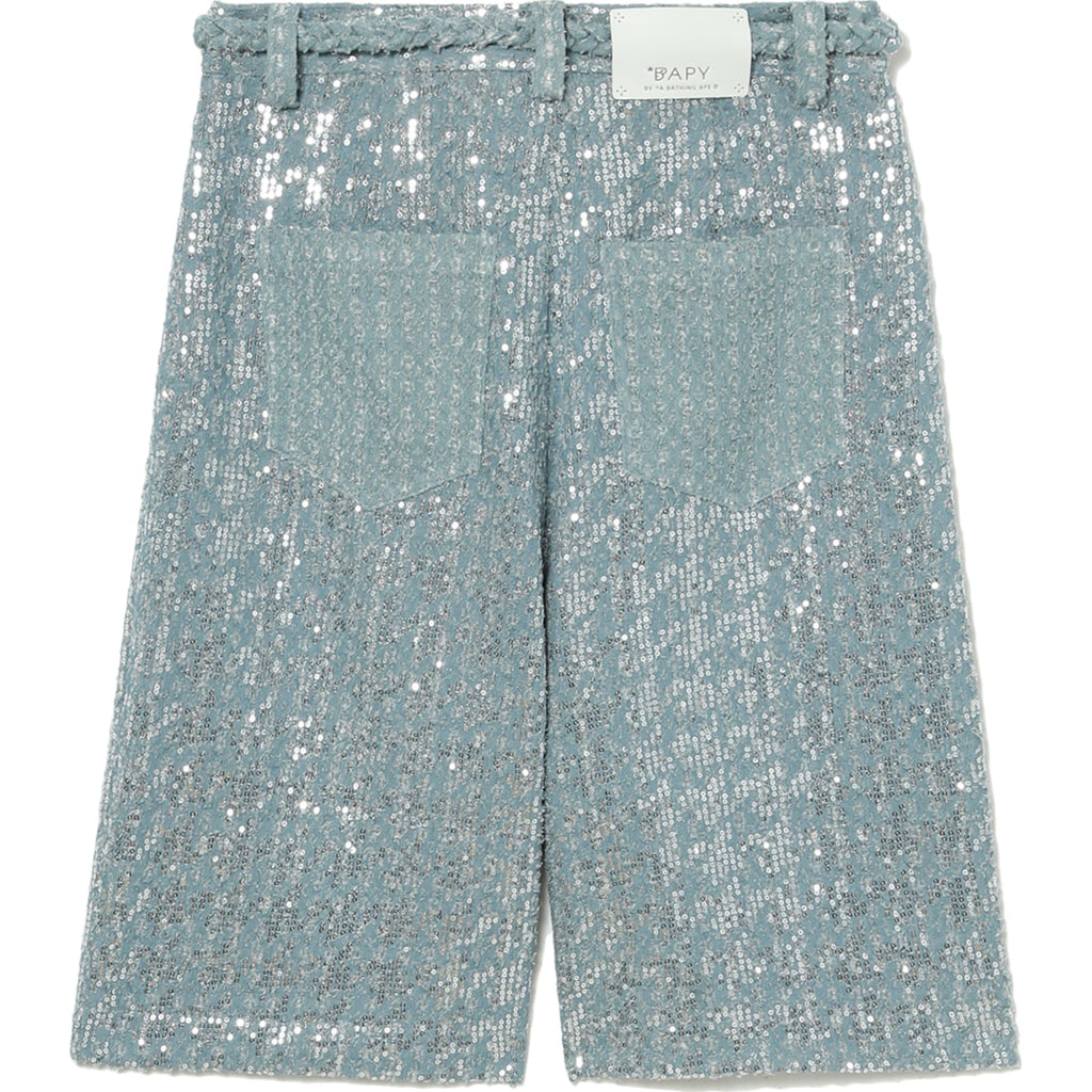 BAPY SEQUINS DENIM CULOTTE LADIES