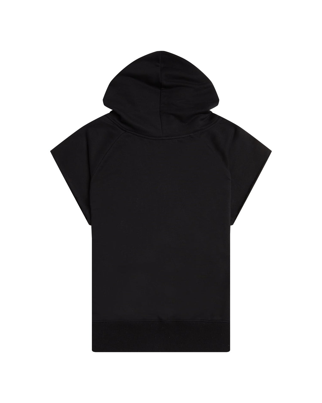 BAPY CHAIN STITCH LOGO SHORT SLEEVE HOODIE LADIES