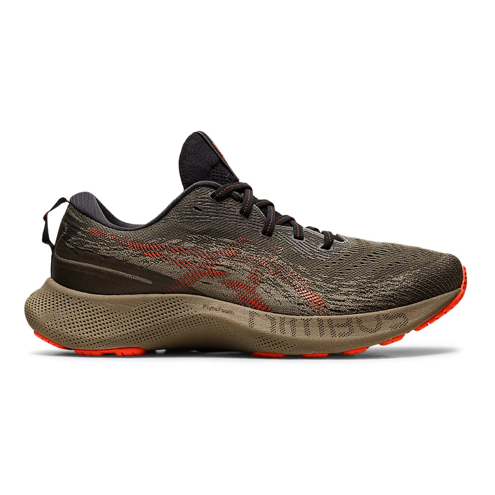 Men's Asics GEL-Nimbus Lite 3, Mantle Green/Cherry Tomato, 10.5 D Medium
