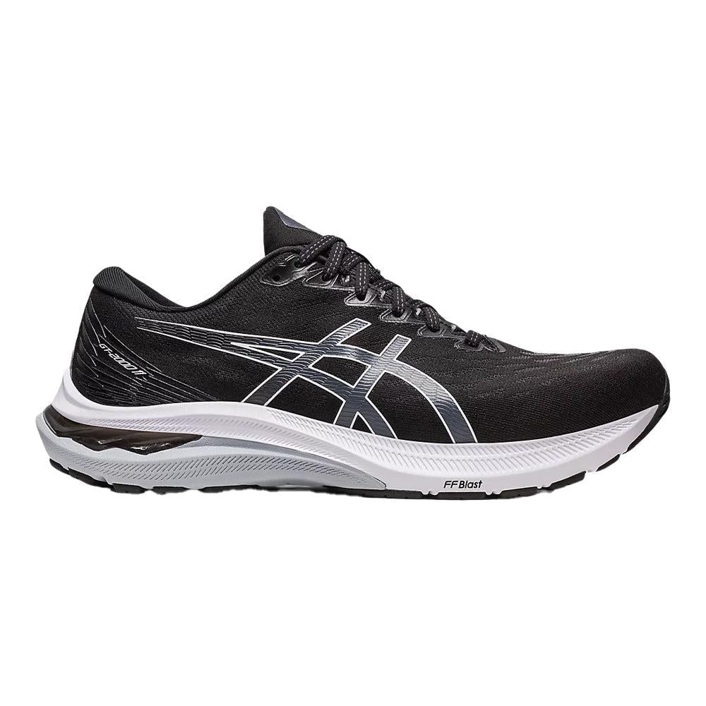 Men's Asics GT-2000 11, Black/White, 9.5 2E Wide