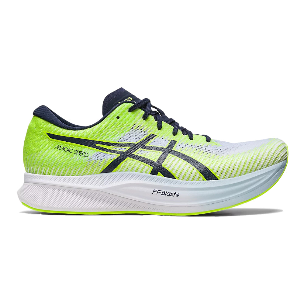 Men's Asics Magic Speed 2, Hazard Green/Midnight, 10.5 D Medium