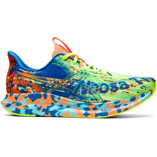 Men's Asics NOOSA TRI 14, HAZARD GREEN/LAKE DRIVE, 11 D Medium