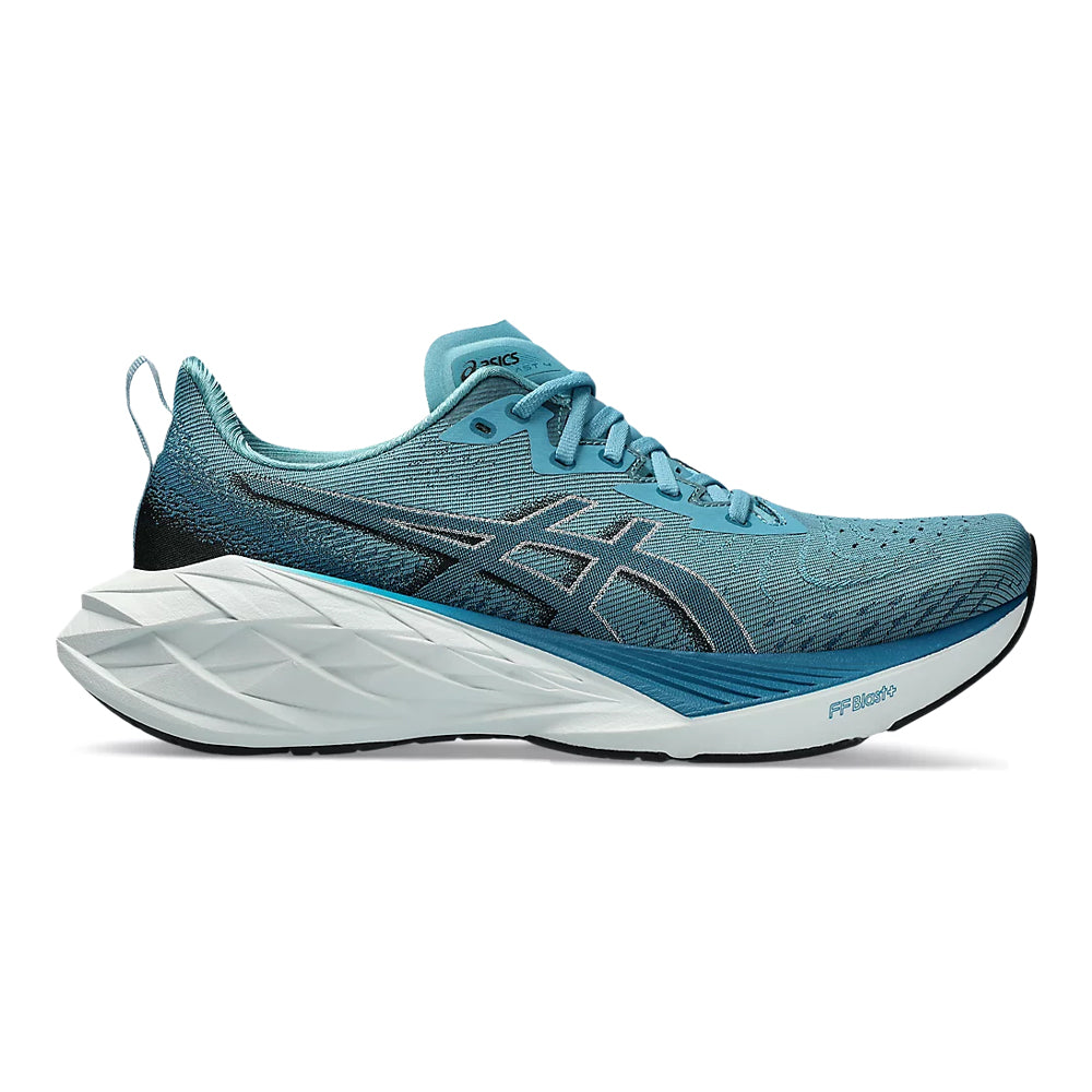 Men's Asics Novablast 4, Blue Teal/Evening Teal, 9 D Medium