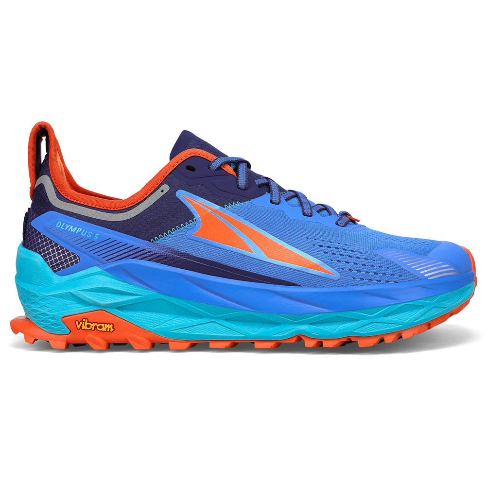 Men's Altra Olympus 5, Blue, 8.5 D Medium