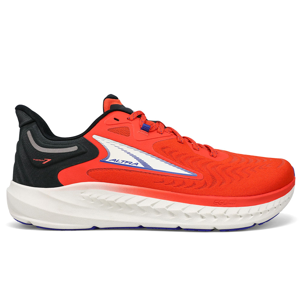 Men's Altra Torin 7, Black/Red, 11.5 D Medium