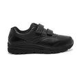 Men's Brooks Addiction Walker V-Strap 2, Black/Black, 14 2E Wide