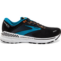 Men's Brooks Adrenaline GTS 22, Black/Blue/Orange, 12 D Medium