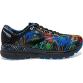 Men's Brooks Adrenaline GTS 22, Black/Blue/Cherry Tomato, 12 D Medium