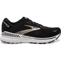 Men's Brooks Adrenaline GTS 22, Black/Silver/Anthracite, 12 D Medium