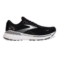 Men's Brooks Adrenaline GTS 23, Black/White/Silver, 11 2E Wide