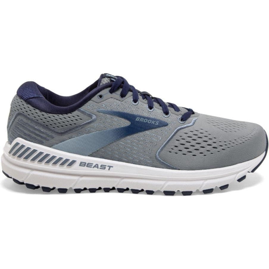 Men's Brooks Beast '20, Blue/Grey/Peacoat, 8 D Medium