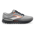 Men's Brooks Beast GTS 23, Grey/Scarlet/Ebony, 10.5 D Medium