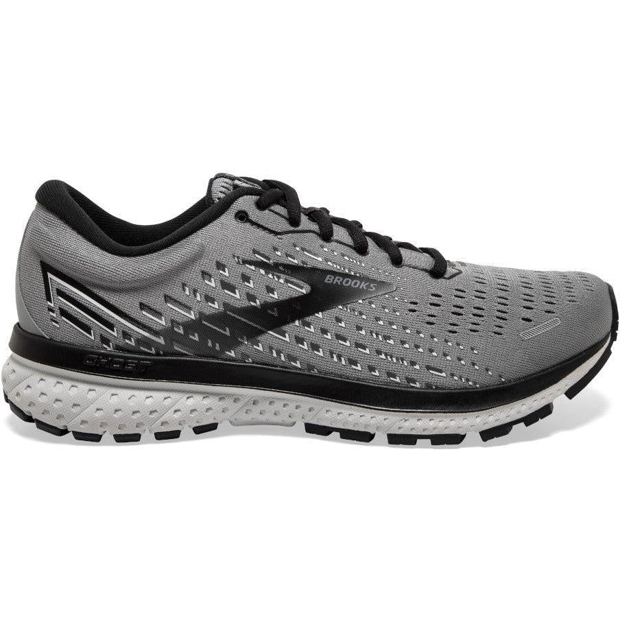 Men's Brooks Ghost 13, Primer Grey/Pearl/Black, 14 D Medium