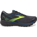 Men's Brooks Ghost 14, Black/Blue/Nightlife, 8 D Medium