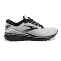 Men's Brooks Ghost 15, White/Black, 13 D Medium