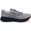 Men's Brooks Glycerin 19, Grey/Alloy/Peacoat, 9.5 D Medium