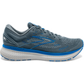 Men's Brooks Glycerin 19, Quarry/Grey/Dark Blue, 10 D Medium