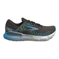 Men's Brooks Glycerin GTS 20, Black/Hawaiian Ocean/Green, 12 D Medium