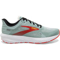 Men's Brooks Launch 9, Blue Surf/Black/Cherry Tomato, 12.5 D Medium