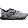 Men's Brooks Levitate 5, Grey/Blackened Pearl/Black, 12 D Medium