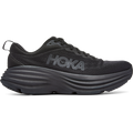 Men's Hoka One One Bondi 8, Black/Black, 9 4E Extra Wide
