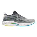 Men's Mizuno Wave Rider 27, Pearl Blue/White, 9 D Medium