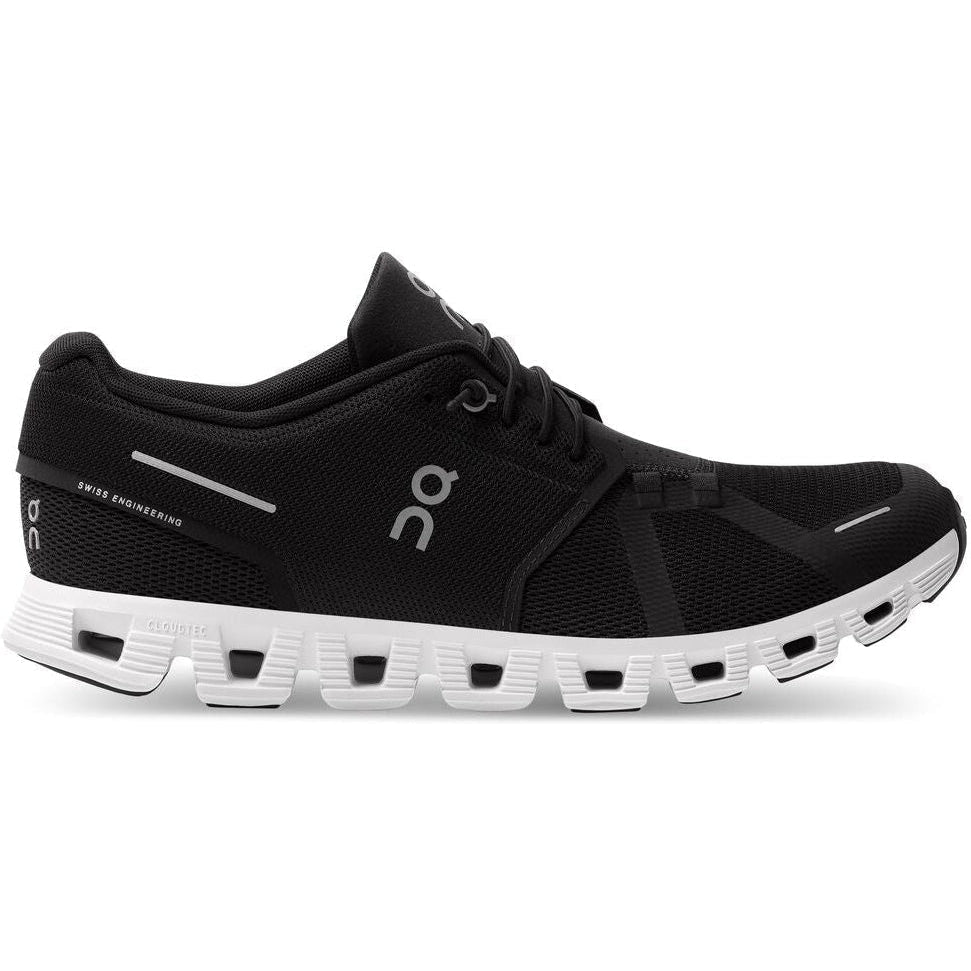 Men's On Cloud 5, Black/White, 13 D Medium