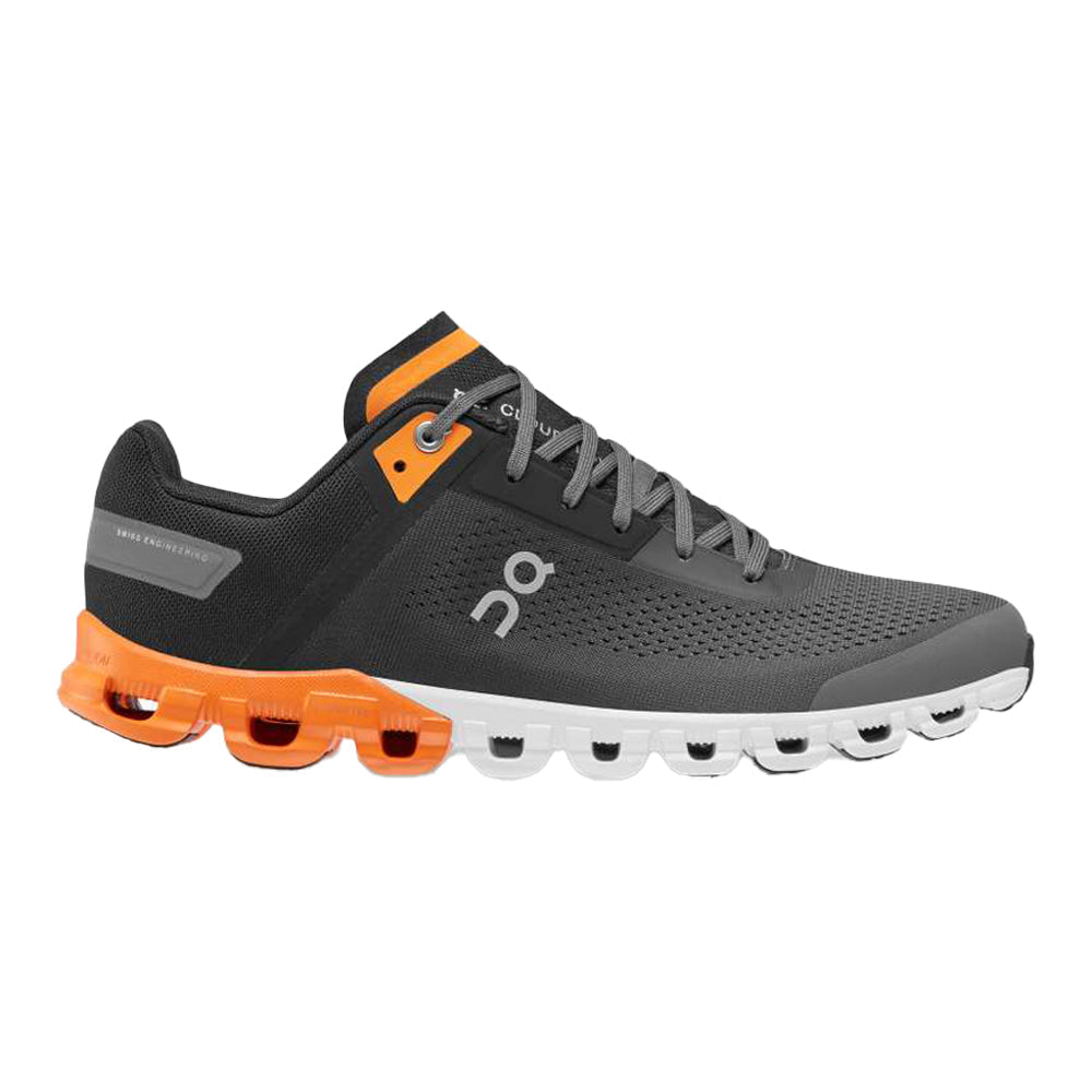 Men's On Cloudflow, Black / Turmeric, 11.5 D Medium