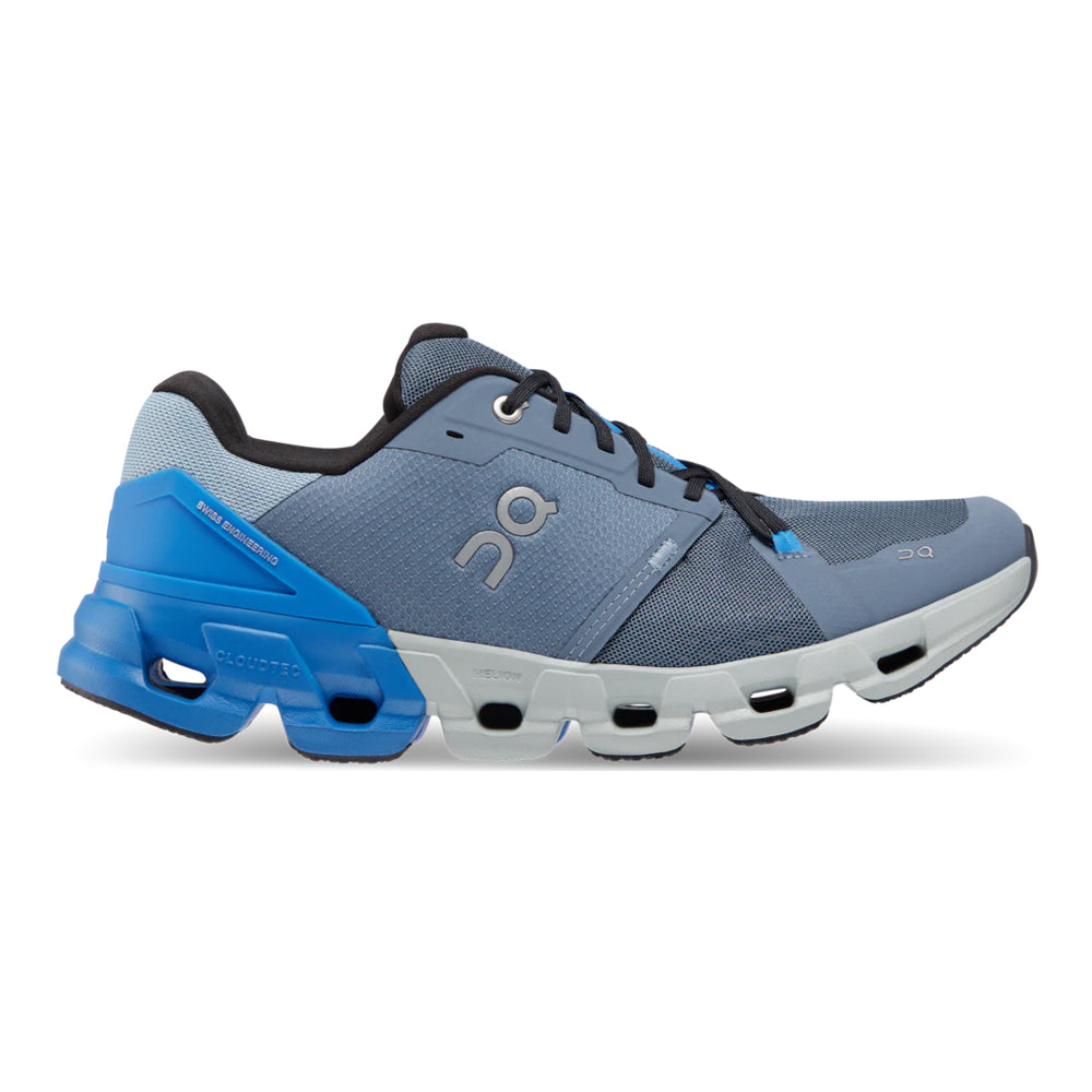 Men's On Cloudflyer 4, Metal/Lapis, 14 D Medium